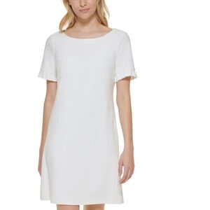 Tommy Hilfiger White Top with Signature Stripe